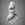 Conjunto gorro con pompón y cuello jaspeado azul, beige y blanco hecho a mano a ganchillo - Imagen 2