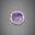 Monedero jaspeado lila hecho a mano a ganchillo - Imagen 2