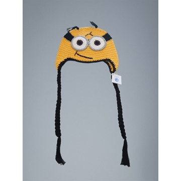 Gorro minnion gru mi villano favorito hecho a mano a ganchillo. - Imagen 1