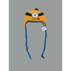 Gorro minnion gru mi villano favorito hecho a mano a ganchillo. - Imagen 1