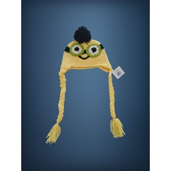 Gorro minnion gru mi villano favorito hecho a mano a ganchillo. - Imagen 1