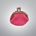 Monedero rosa hecho a mano a ganchillo - Imagen 1