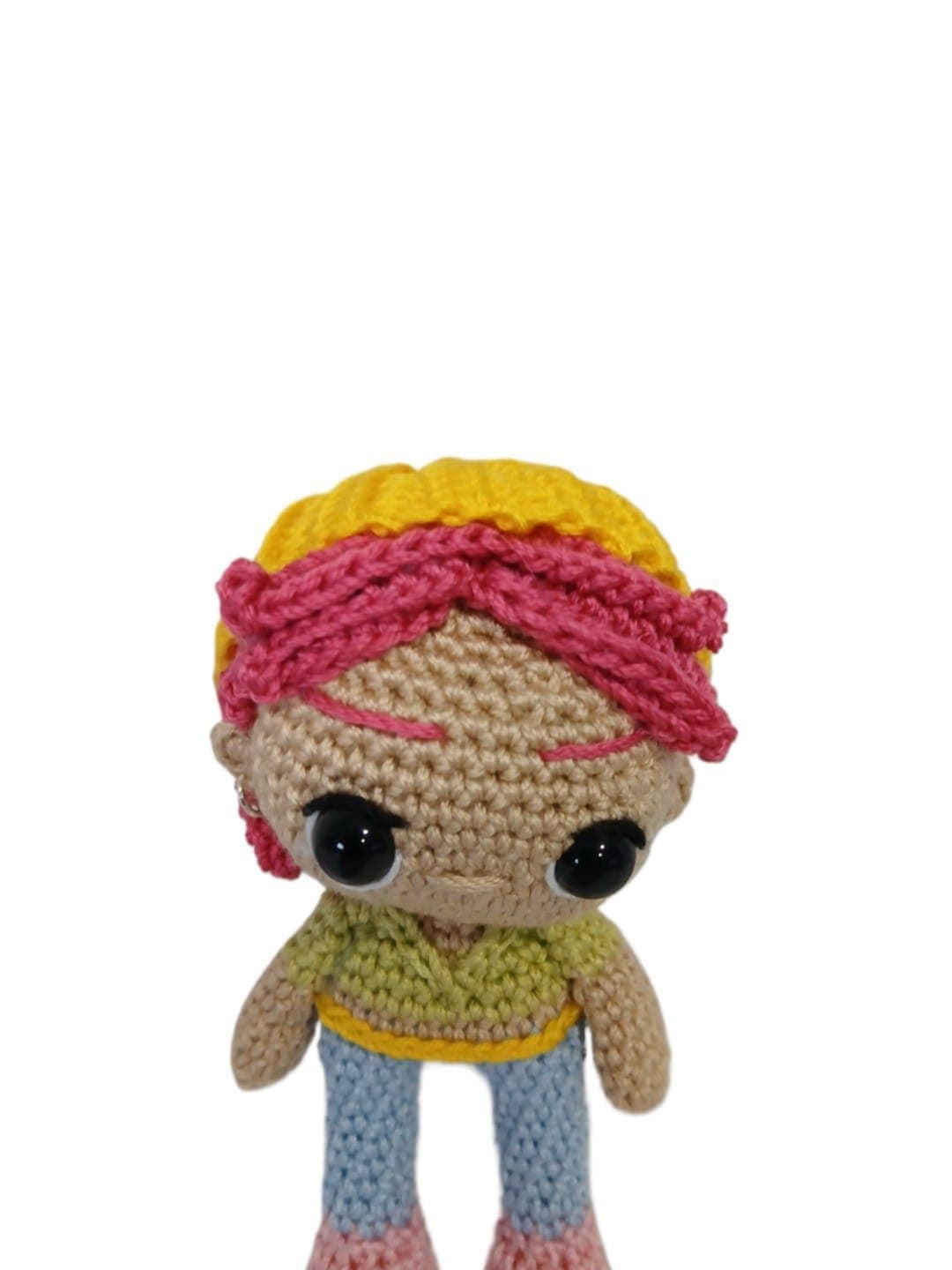 Peluche Abs saja boys hecho a mano a ganchillo (amigurumi). - Imagen 4