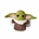 Peluche baby yoda star wars hecho a mano a ganchillo (amigurumi). - Imagen 1