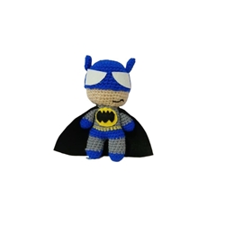 Peluche Batman amigurumi - Imagen 1