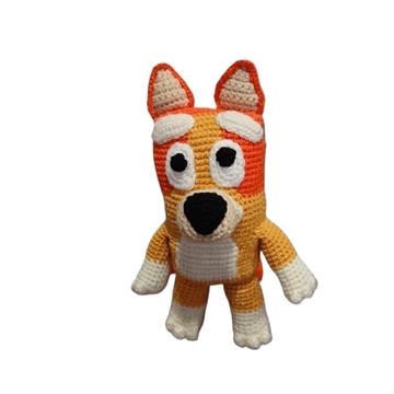 Peluche Bingo-bluey hecho a mano a ganchillo (amigurumi). - Imagen 1