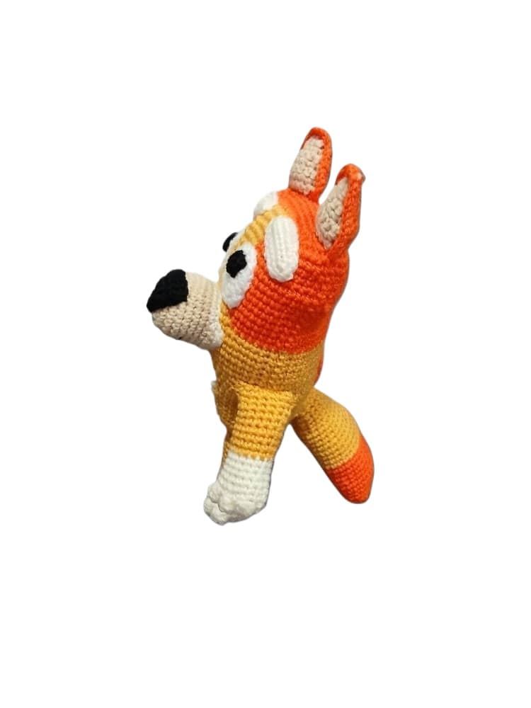 Peluche Bingo-bluey hecho a mano a ganchillo (amigurumi). - Imagen 2