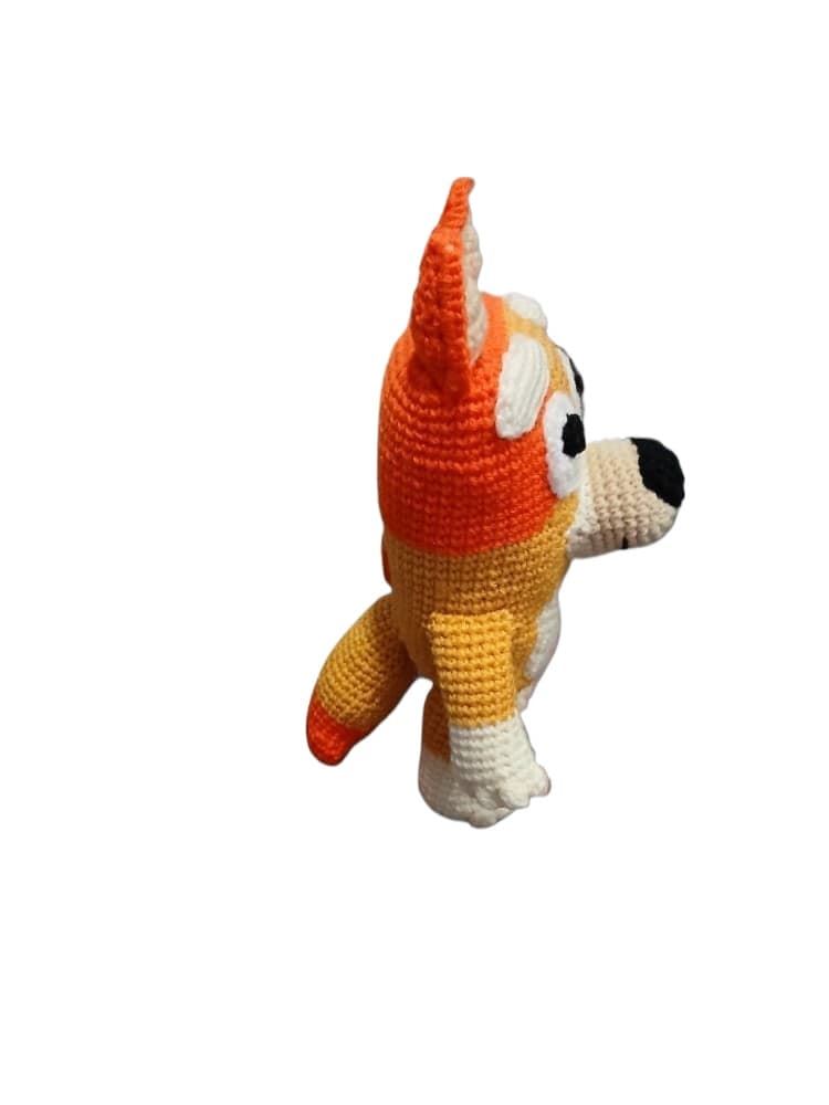 Peluche Bingo-bluey hecho a mano a ganchillo (amigurumi). - Imagen 3