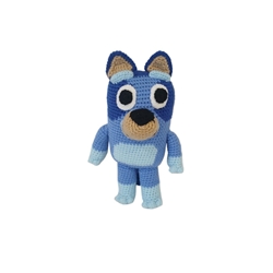 Peluche bluey hecho a mano a ganchillo (amigurumi). - Imagen 1