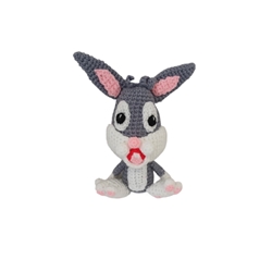 Peluche bugs bunny looney tunes hecho a mano a ganchillo (amigurumi). - Imagen 1