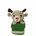 Peluche caja de regalo reno navideño hecha a mano a ganchillo (amigurumi). - Imagen 1