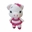 Peluche cerdo con vestido amigurumi - Imagen 1