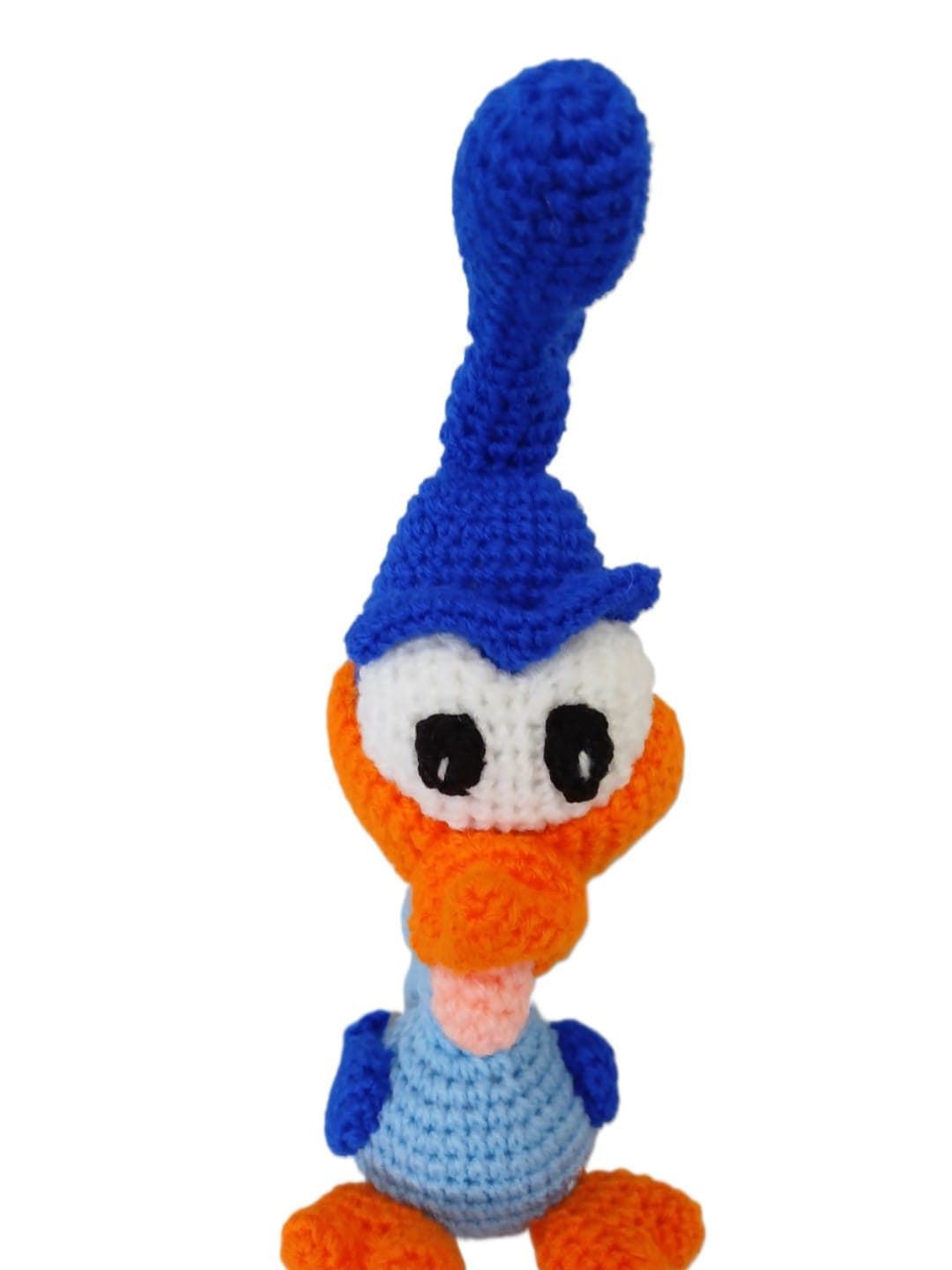 Peluche correcaminos looney tunes hecho a mano a ganchillo (amigurumi). - Imagen 5