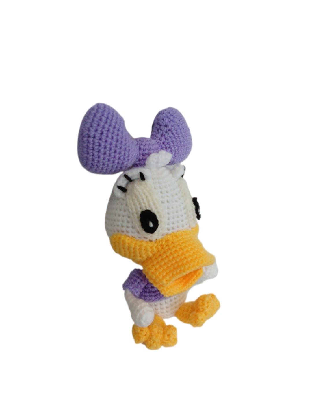 Peluche daisy looney tunes hecho a mano a ganchillo (amigurumi). - Imagen 3