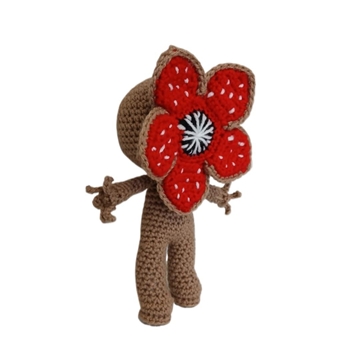 Peluche demogorgon serie netflix stranger things hecho a mano a ganchillo (amigurumi). - Imagen 2