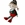 Peluche el duende chica navideño-navidad hecho a mano a ganchillo (amigurumi). - Imagen 2