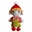 Peluche el duende navideño-navidad hecho a mano a ganchillo (amigurumi). - Imagen 1