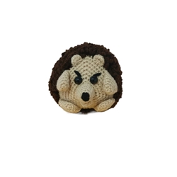 Peluche erizo hecha a mano a ganchillo (amigurumi). - Imagen 1