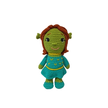 Peluche fiona shrek hecho a mano a ganchillo (amigurumi). - Imagen 1
