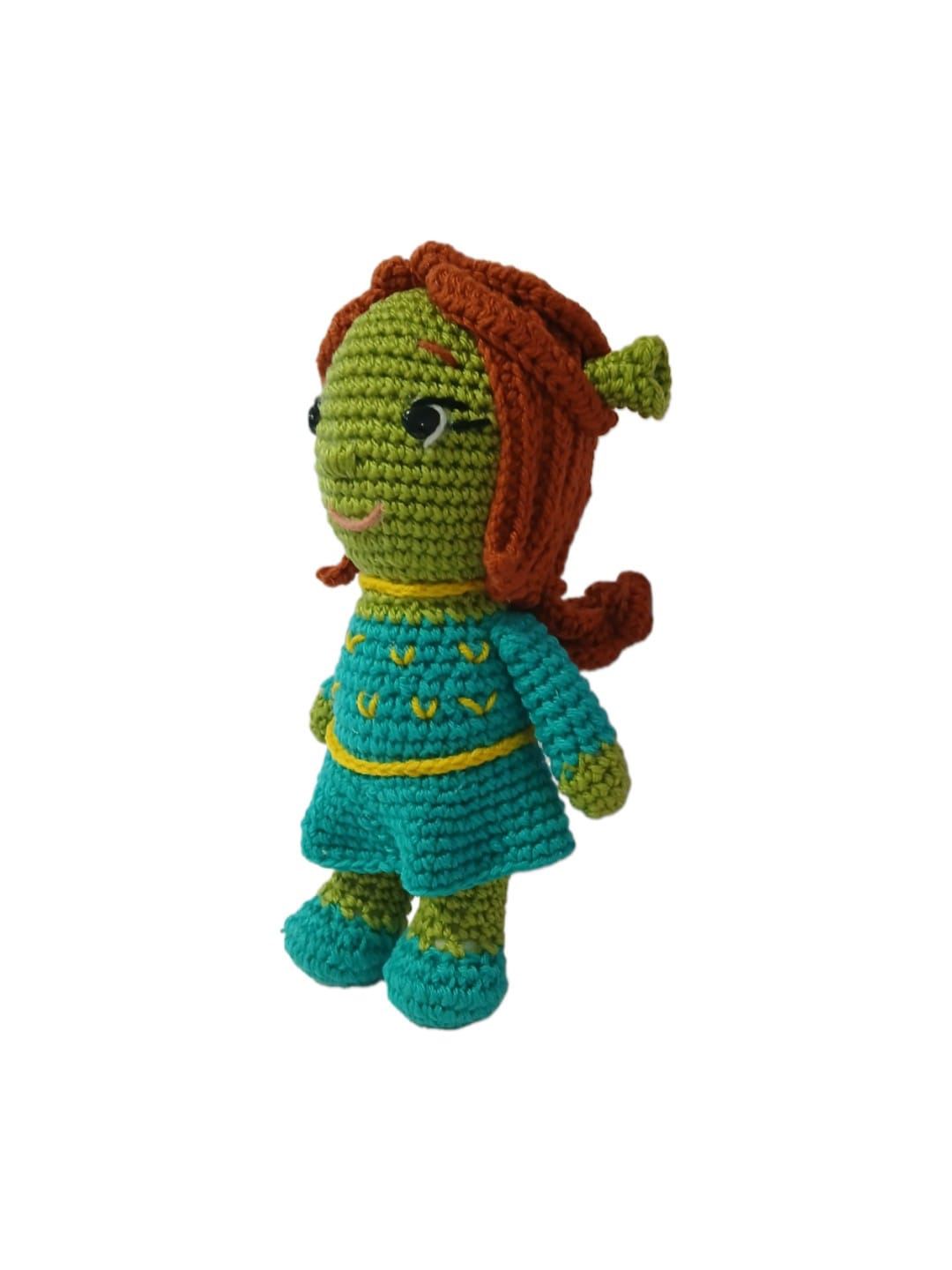 Peluche fiona shrek hecho a mano a ganchillo (amigurumi). - Imagen 2