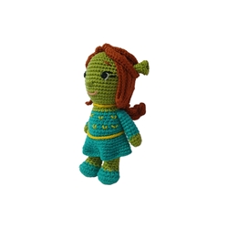 Peluche fiona shrek hecho a mano a ganchillo (amigurumi). - Imagen 2