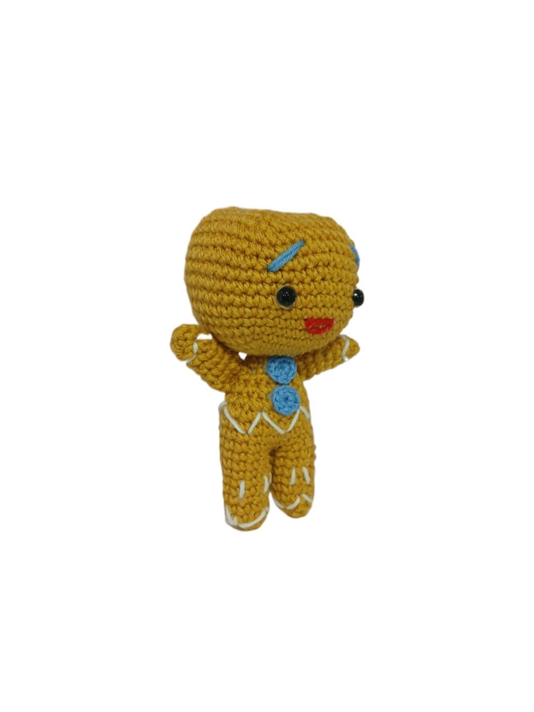 Peluche galleta shrek hecho a mano a ganchillo (amigurumi). - Imagen 3