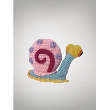 Peluche gary bob esponja hecho a mano a ganchillo (amigurumi). - Imagen 1