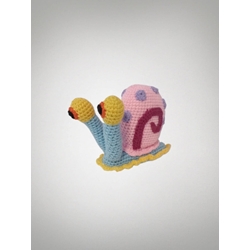 Peluche gary bob esponja hecho a mano a ganchillo (amigurumi). - Imagen 2