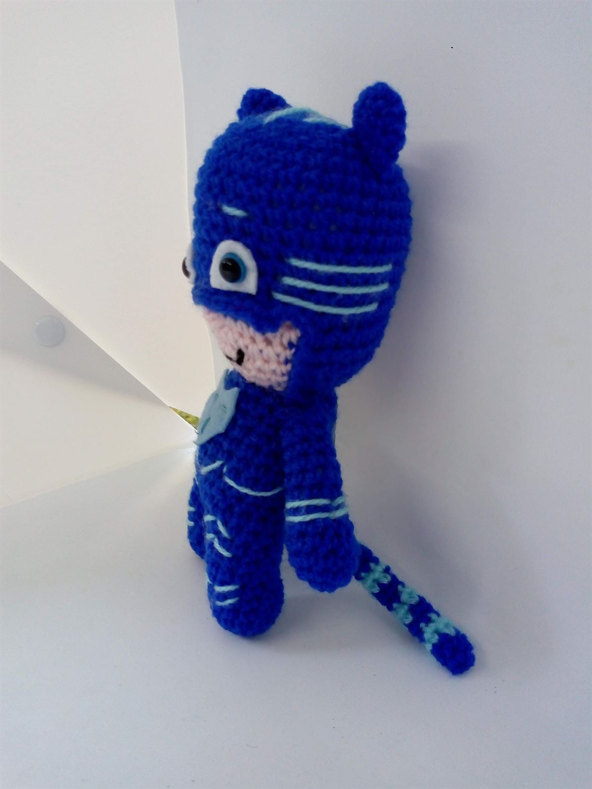 Peluche Gatuno Héroes en Pijama amigurumi - Imagen 2