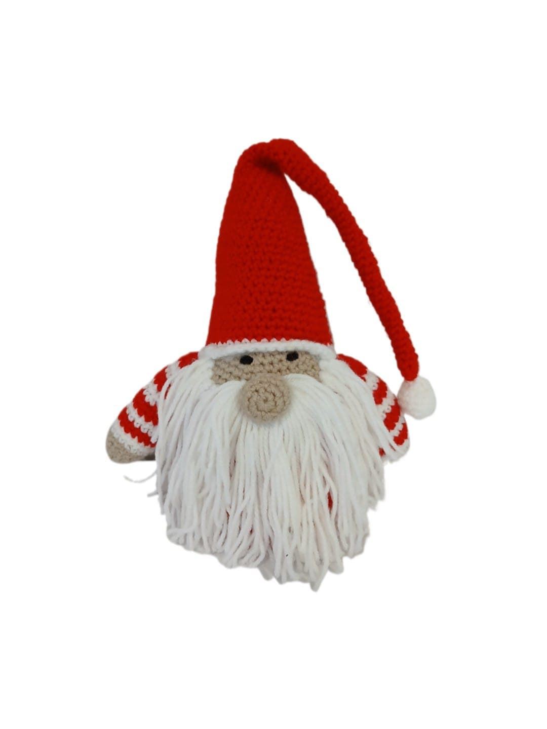 Peluche gnomo  navideño navidad hecho a mano a ganchillo (amigurumi). - Imagen 1