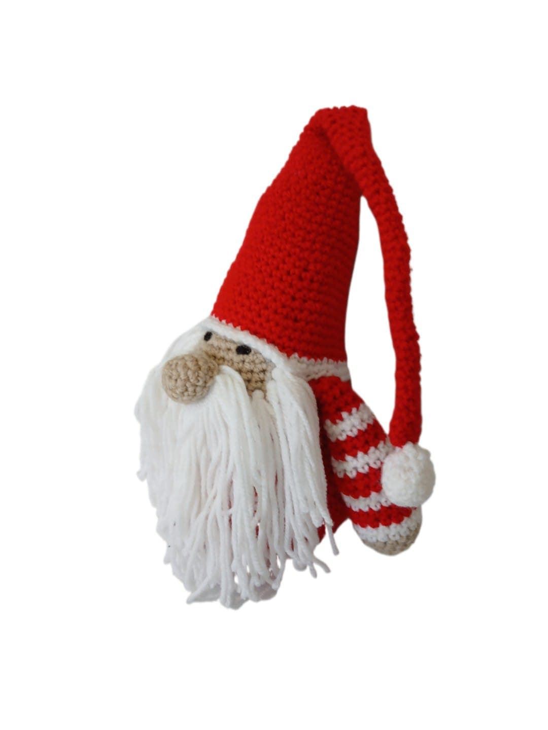 Peluche gnomo  navideño navidad hecho a mano a ganchillo (amigurumi). - Imagen 2