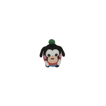 Peluche goofy mini hecho a mano a ganchillo (amigurumi). - Imagen 1