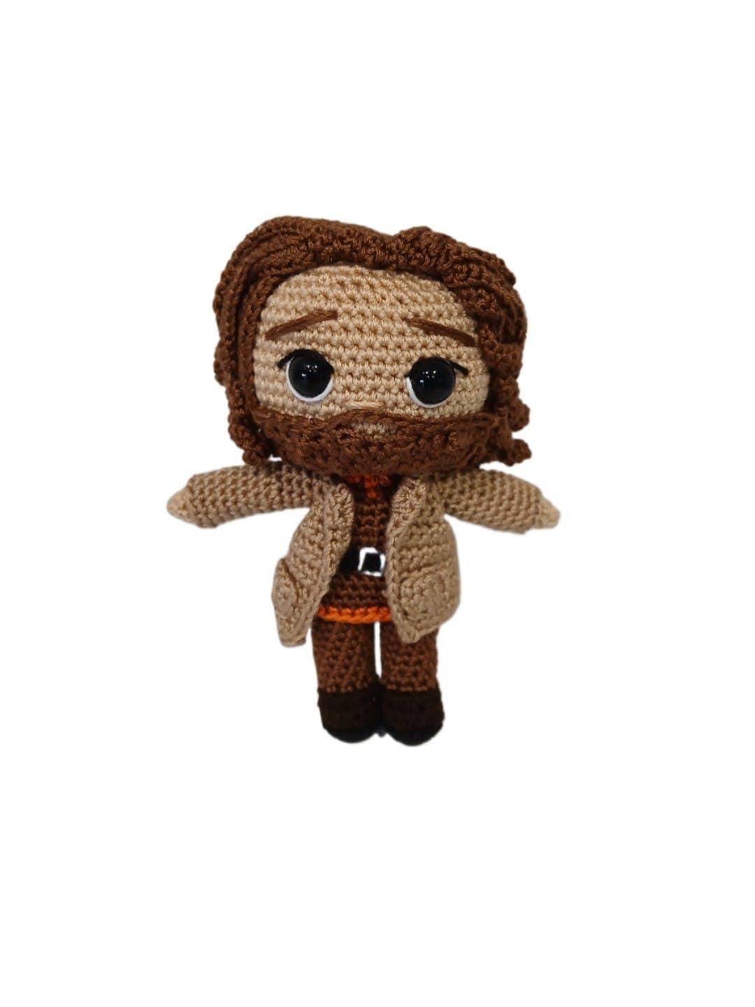 Peluche hagrid harry potter hecha a mano a ganchillo (amigurumi). - Imagen 1