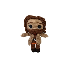 Peluche hagrid harry potter hecha a mano a ganchillo (amigurumi). - Imagen 1