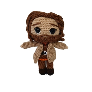 Peluche hagrid harry potter hecha a mano a ganchillo (amigurumi). - Imagen 1