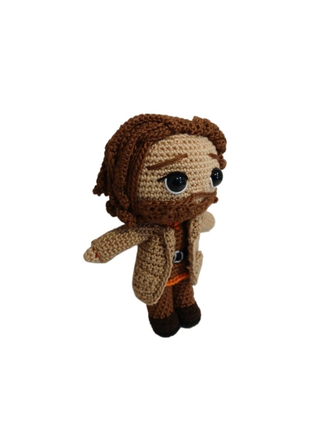 Peluche hagrid harry potter hecha a mano a ganchillo (amigurumi). - Imagen 2