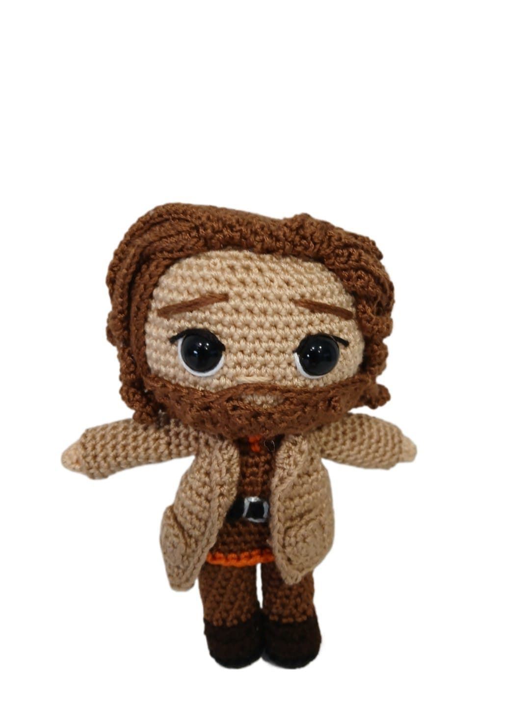 Peluche hagrid harry potter hecha a mano a ganchillo (amigurumi). - Imagen 3