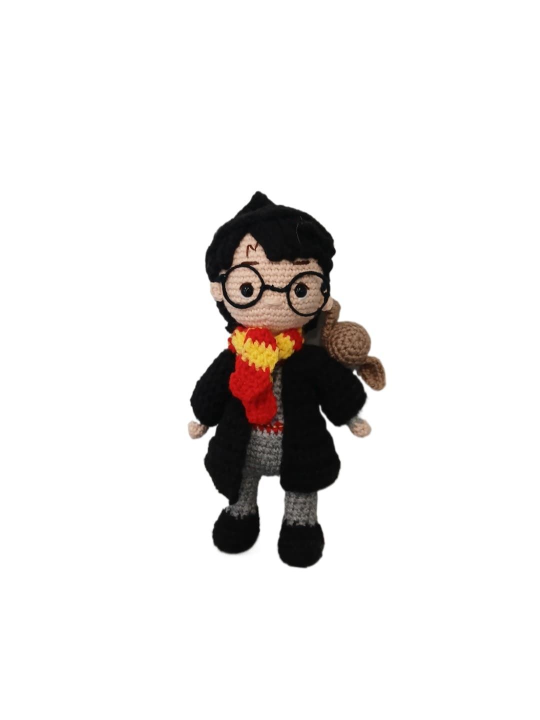 Peluche harry potter hecho a mano a ganchillo (amigurumi). - Imagen 1
