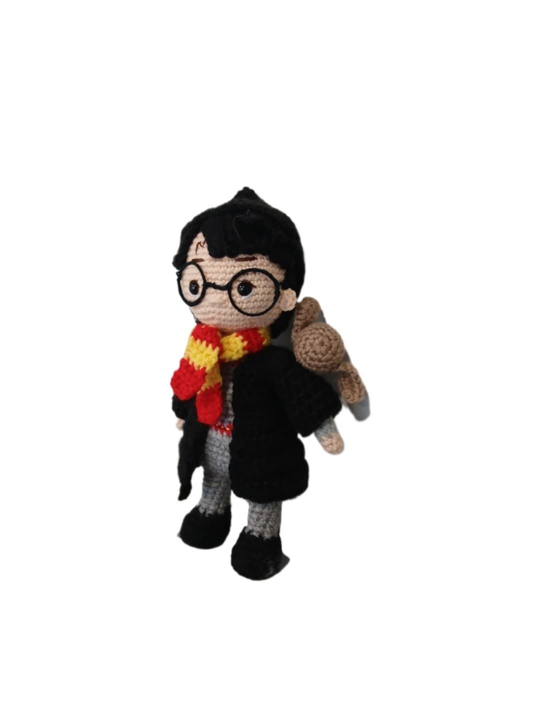 Peluche harry potter hecho a mano a ganchillo (amigurumi). - Imagen 2
