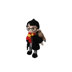 Peluche Harry potter hecho a mano a ganchillo (amigurumi). - Imagen 2