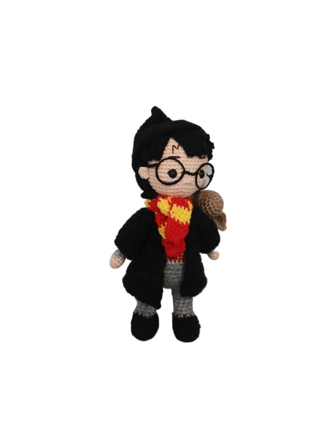 Peluche harry potter hecho a mano a ganchillo (amigurumi). - Imagen 3