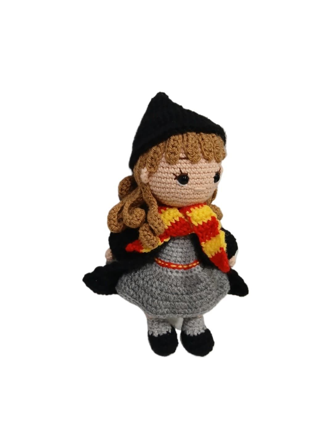 Peluche Hermione Harry potter hecho a mano a ganchillo (amigurumi). - Imagen 2