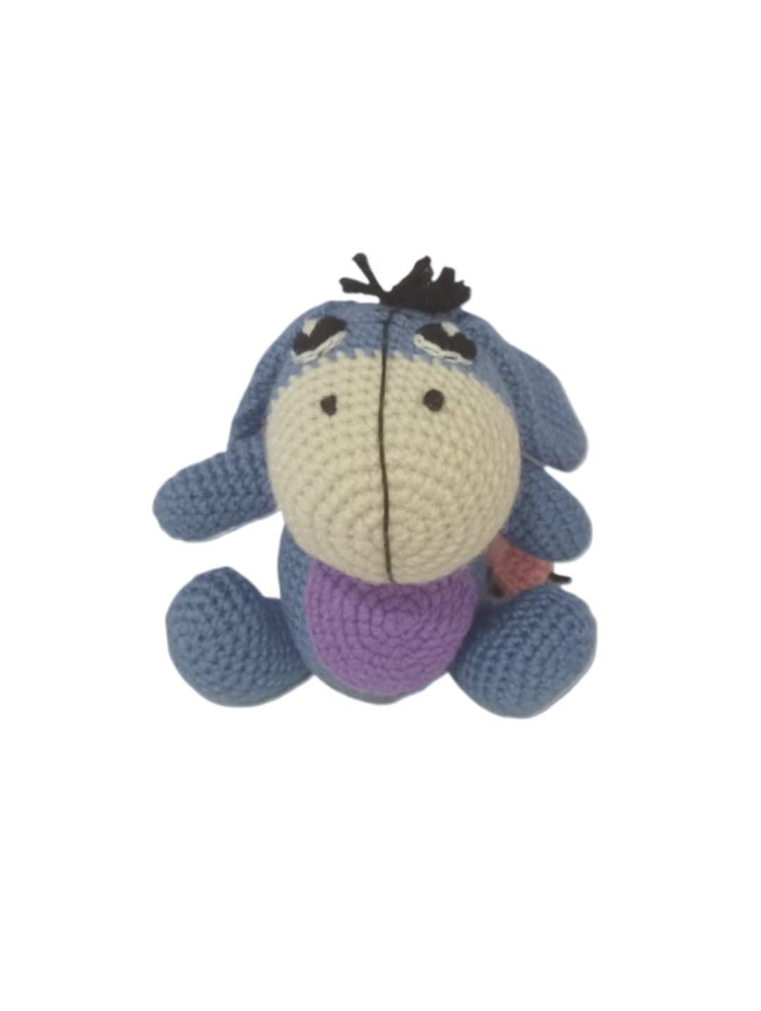 Peluche igor winnie pooh hecho a mano a ganchillo (amigurumi). - Imagen 1