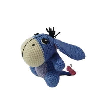 Peluche igor winnie pooh hecho a mano a ganchillo (amigurumi). - Imagen 2