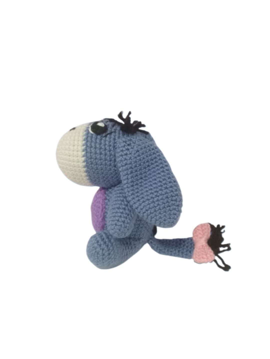 Peluche igor winnie pooh hecho a mano a ganchillo (amigurumi). - Imagen 3