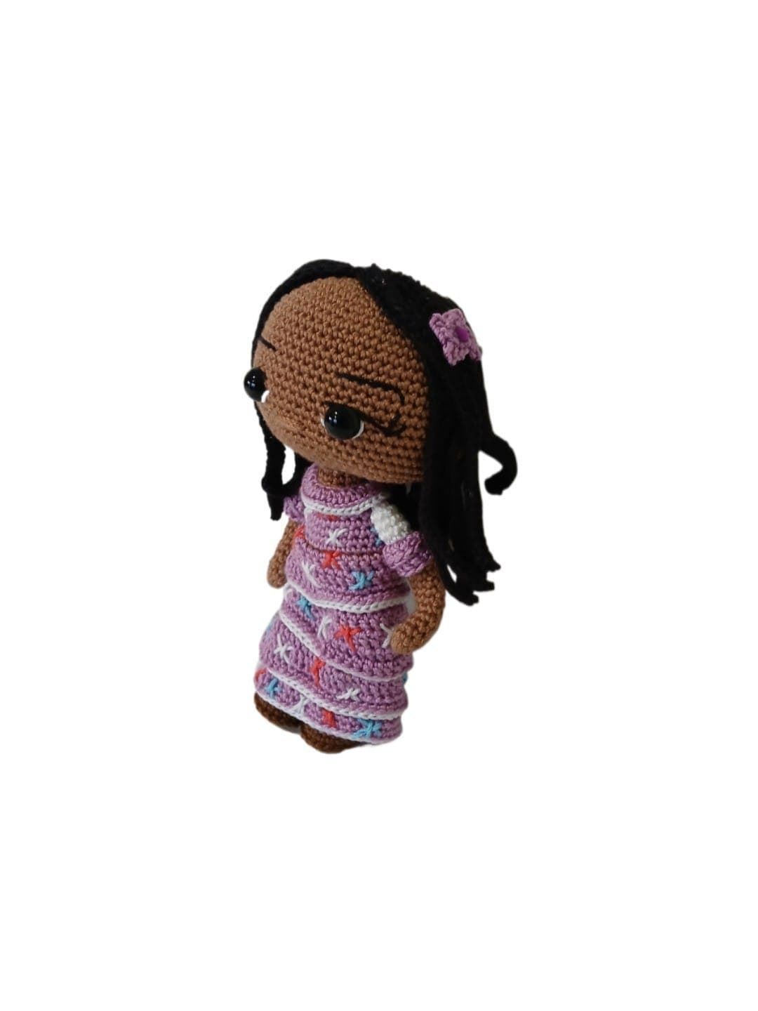 Peluche Isabela Madrigal película disney encanto hecha a mano a ganchillo (amigurumi). - Imagen 2