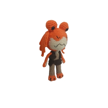 Peluche jar jar binks star wars hecho a mano a ganchillo (amigurumi). - Imagen 2
