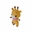 Peluche jirafa hecho a mano a ganchillo (amigurumi). - Imagen 2