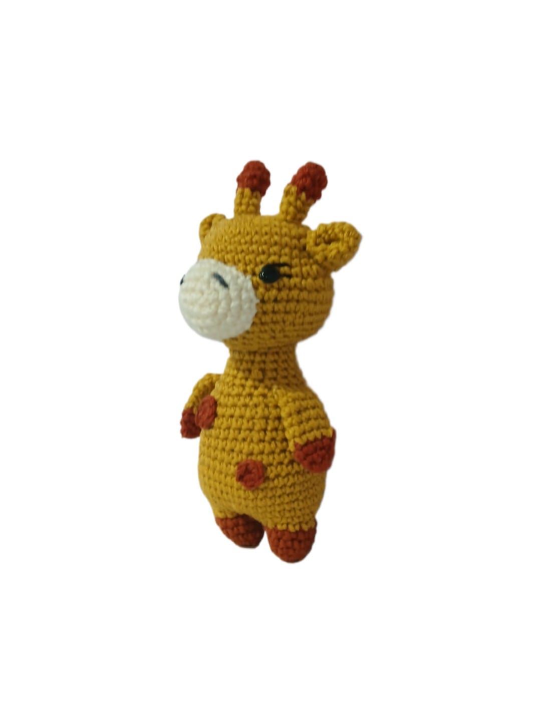 Peluche jirafahecha a mano a ganchillo (amigurumi). - Imagen 2