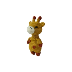 Peluche jirafahecha a mano a ganchillo (amigurumi). - Imagen 2